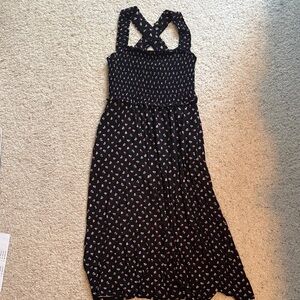 Boden Black and Gray Patterned Garment